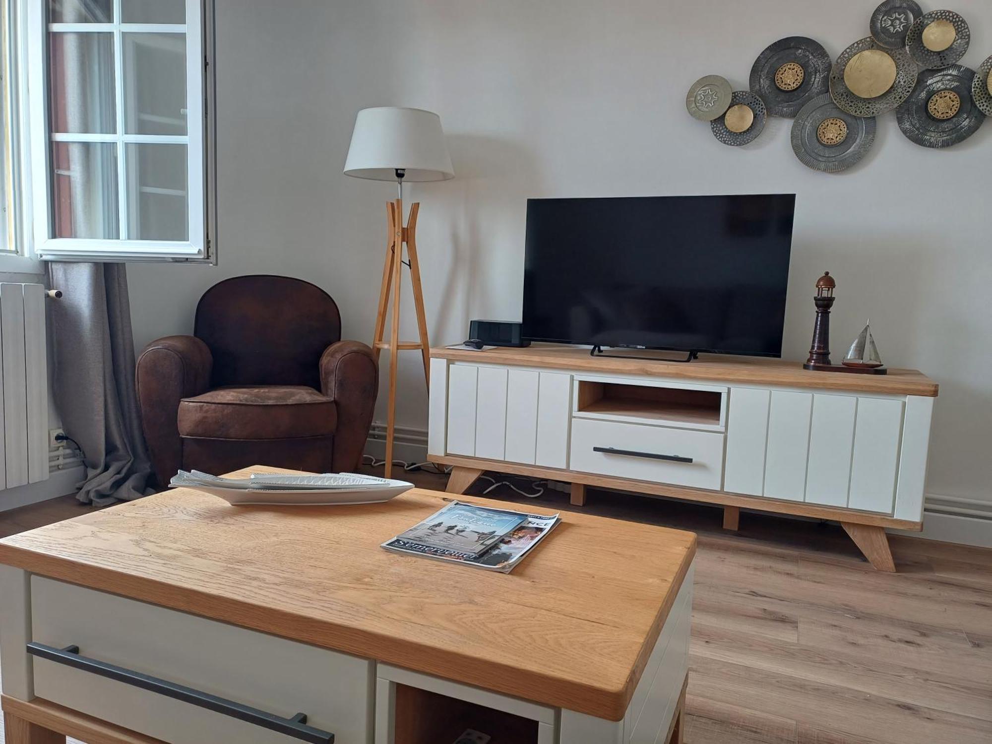 Au Gre Des Marees 2 Appartement Face A La Mer 2Eme Etage О Экстерьер фото